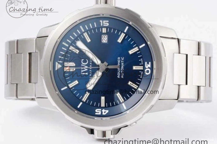 MIROTIME 0203 Versatile Aquatimer SS IW3290 V6SF 1:1 Best Edition Blue Dial on SS Bracelet A 7031